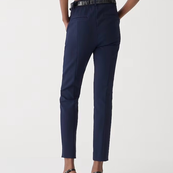 J. Crew Cameron Pants Navy Size 2 Tall - Picture 2 of 8